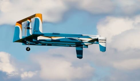 智慧載具產業現況-Amazon發展無人機物流配送